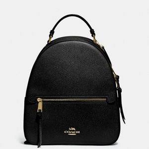 COACH | Black Leather Backpack NWT